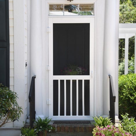 Screen Tight Vinyl Five Bar Screen Door